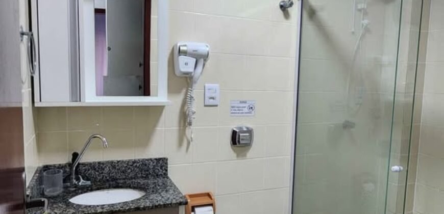Apartamento com 1 Dormitório e Vista para o Mar na Praia de Bombas