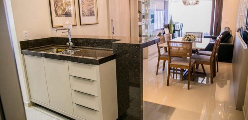 APARTAMENTO FINAMENTE MOBILIADO E DECORADO 3 DORMITORIOS